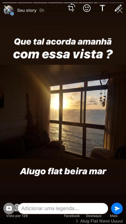 Flat Apt Mobiliado Beira Mar Appartement Recife Buitenkant foto